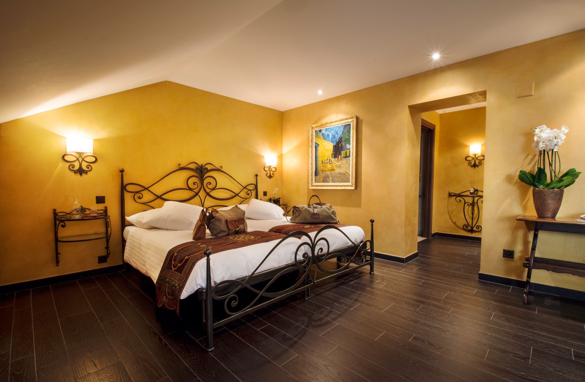 Schlafbereich der Junior-Suite